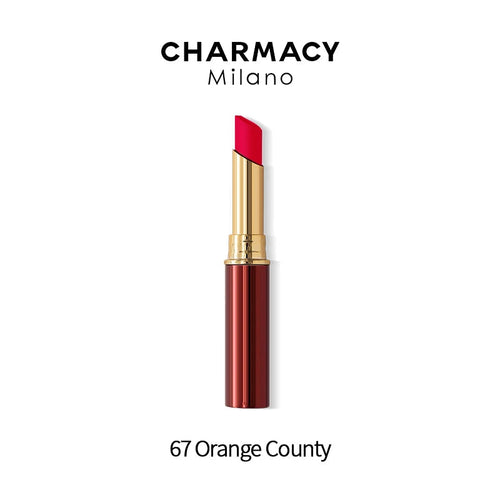 CHARMACY Ruj de catifea rezistent la apă, 16 culori, ușor de aplicat, de lungă durată 