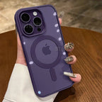 Pink Transparent Acrylic Case for iPhone 17 Air 16 15 14 13 12 11 Pro