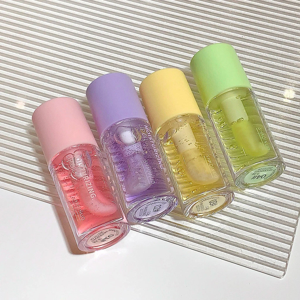 Water Light Lip Gloss Moisturizer Transparent Jelly Mirror Fruit