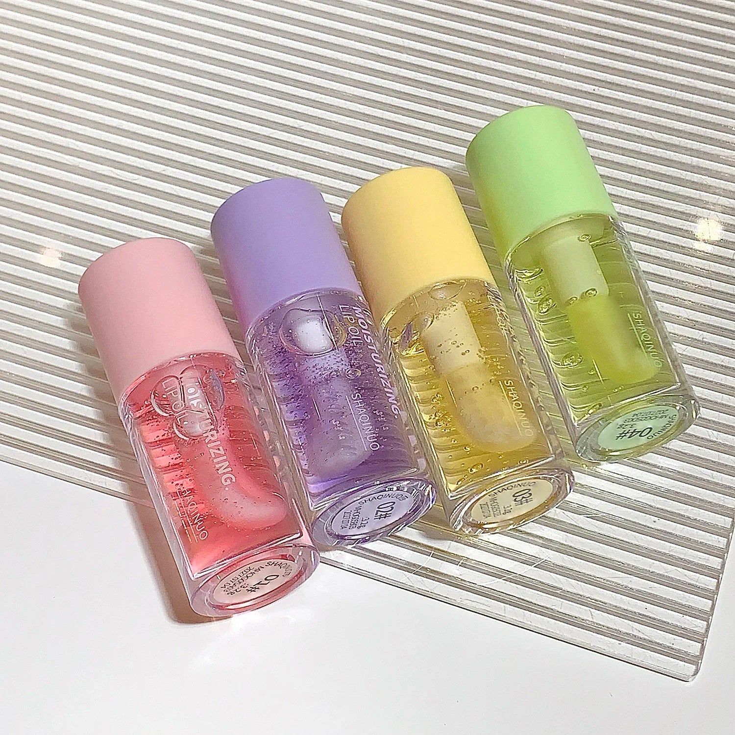Water Light Lip Gloss Moisturizer Transparent Jelly Mirror Fruit