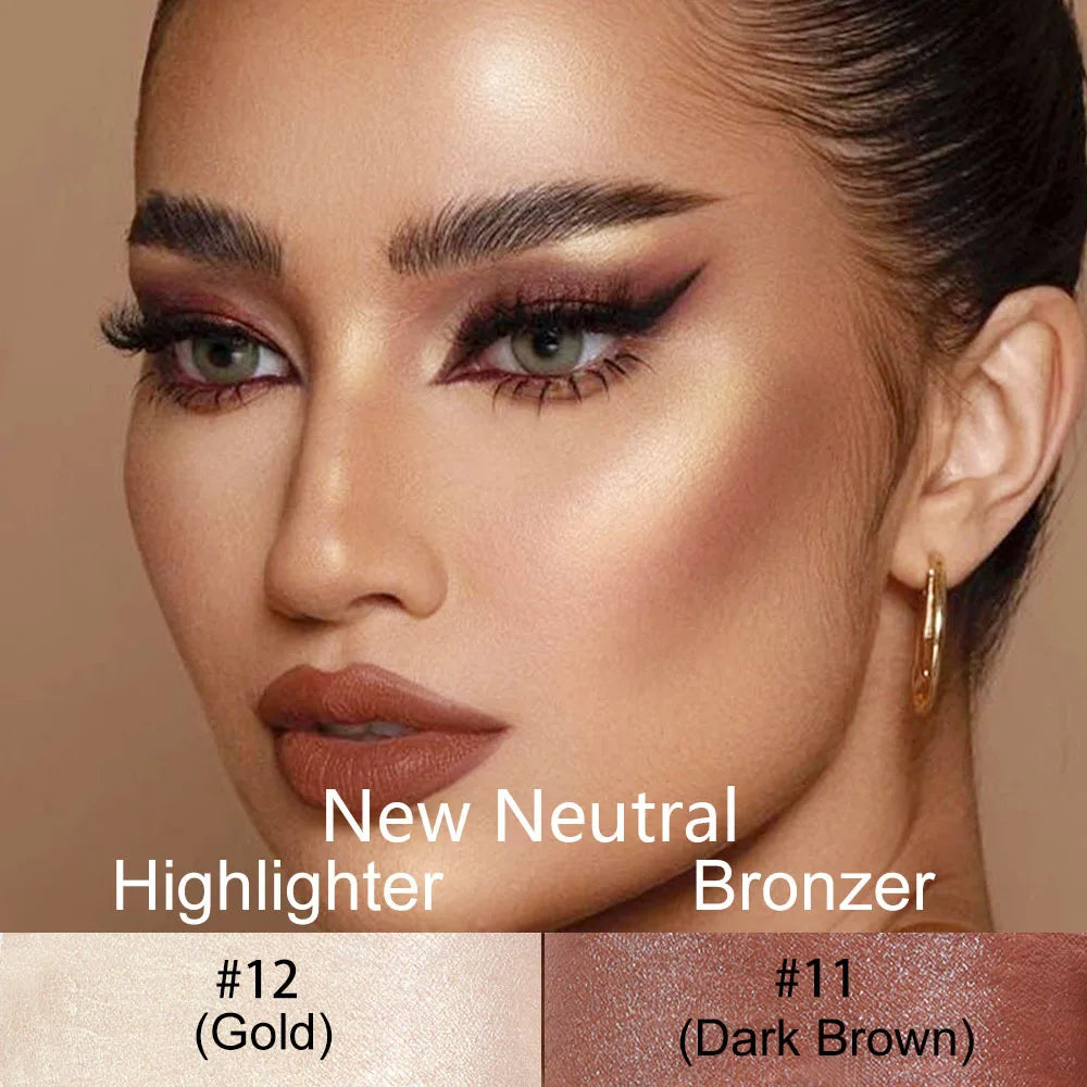Highlighting&Bronzer Stick Face Brightening Blusher Rouge Concealer